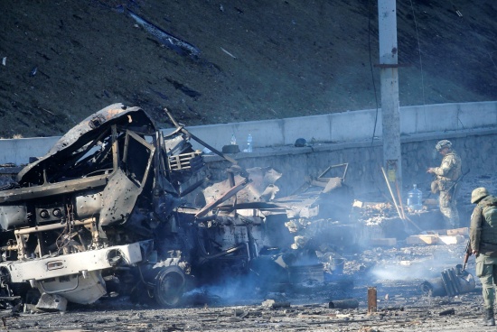 烏克蘭部長稱俄羅斯在戰爭中損失了約4300人，146輛坦克，27 架飛機和26架直升機。