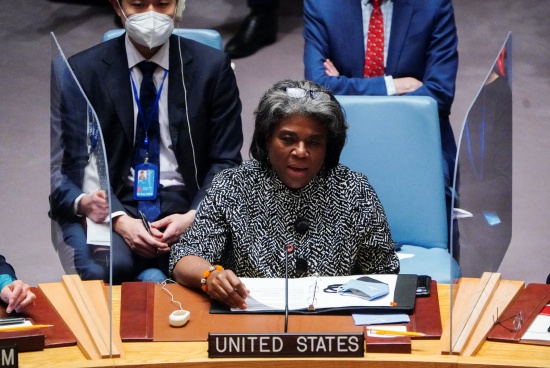 美國駐聯合國大使稱普京以不可接受的方式升級核高度戒備