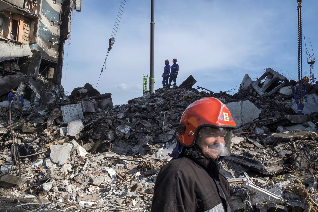 澤連斯基說烏克蘭博羅江卡鎮的情況比布查鎮更可怕