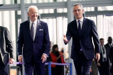 拜登將在白宮會見北約秘書長斯托爾滕貝格