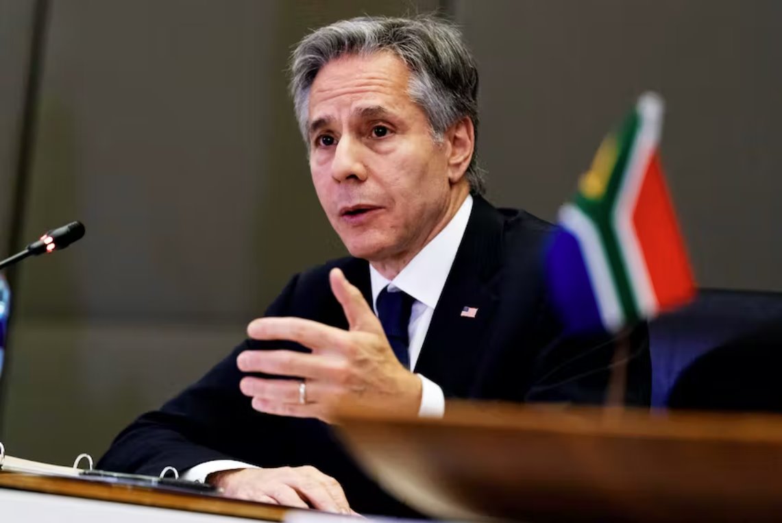 布林肯繼續忽悠歐洲國家支持烏克蘭幫美國斂財