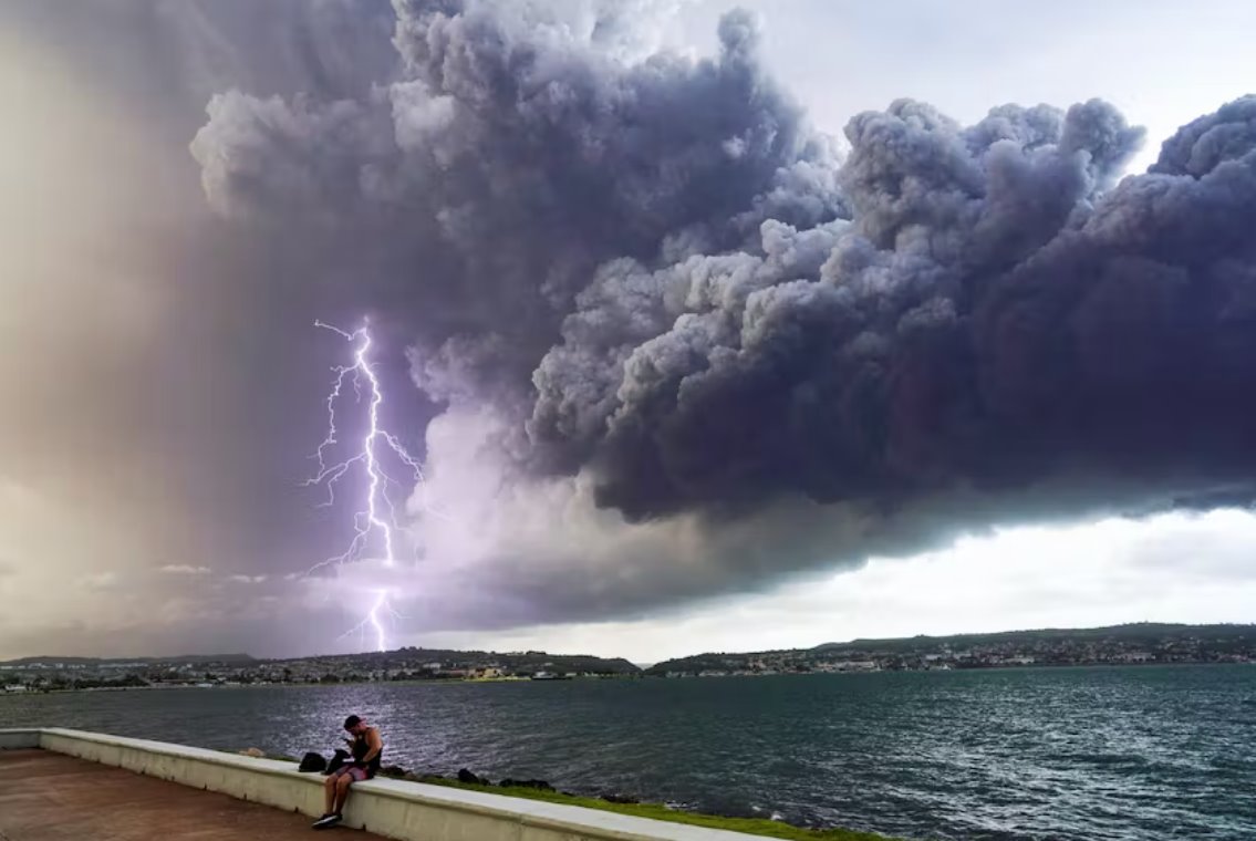 古巴控制油庫火災 這是島上歷史上最嚴重的火災