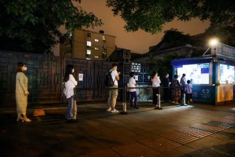 核酸檢測站改變了中國的城市景觀