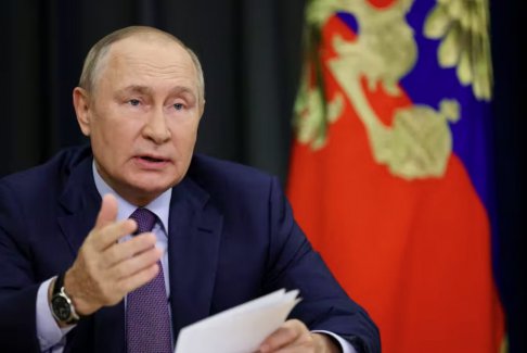 俄羅斯在克里姆林宮舉行新領(lǐng)土入俄簽署儀式