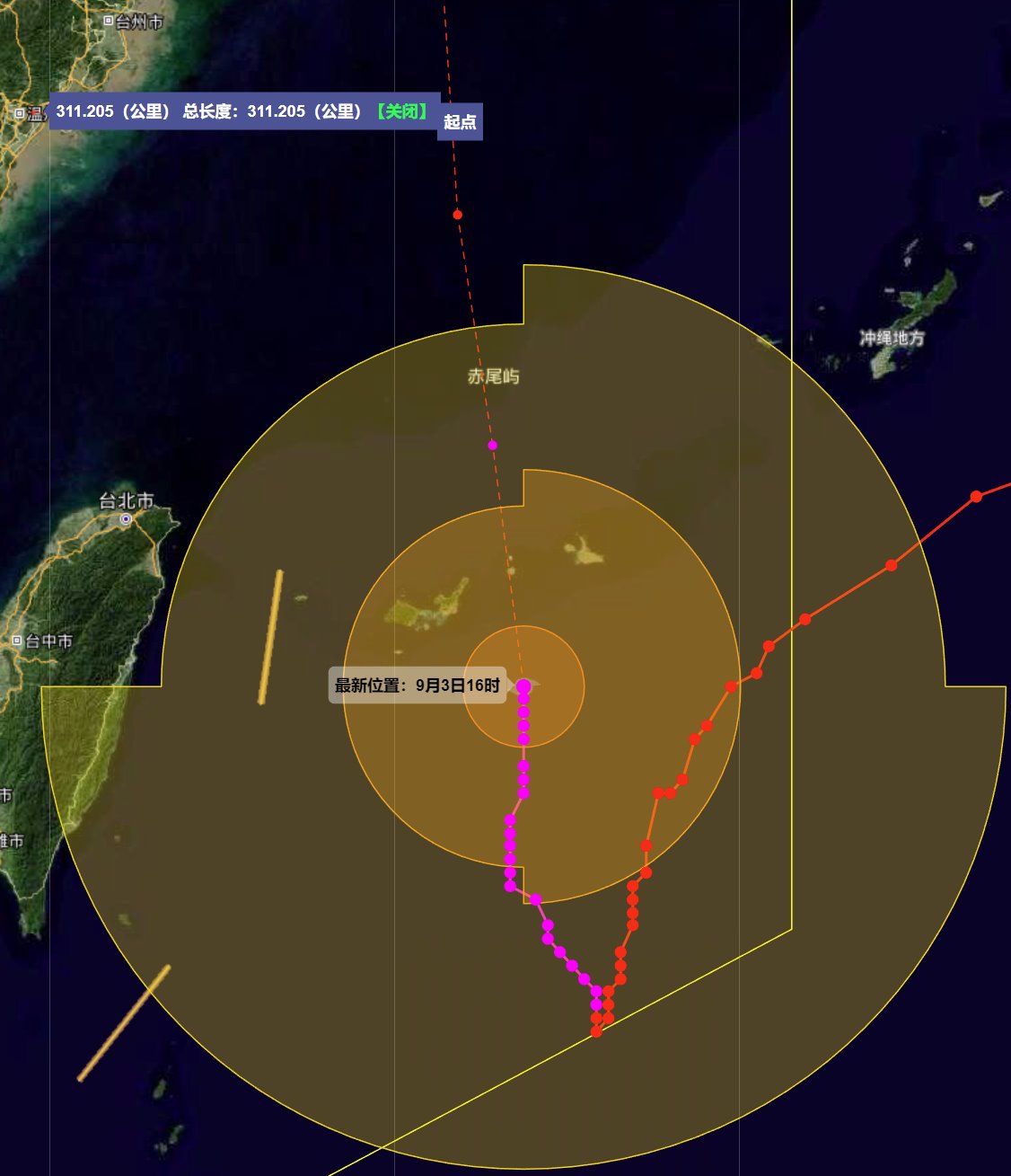 第11號(hào)臺(tái)風(fēng)軒嵐諾明天開(kāi)始影響溫州