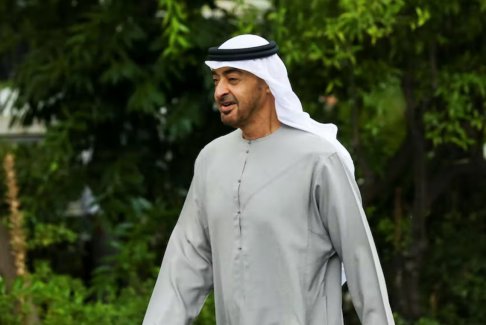 阿聯酋總統訪問俄羅斯以幫助解決烏克蘭危機