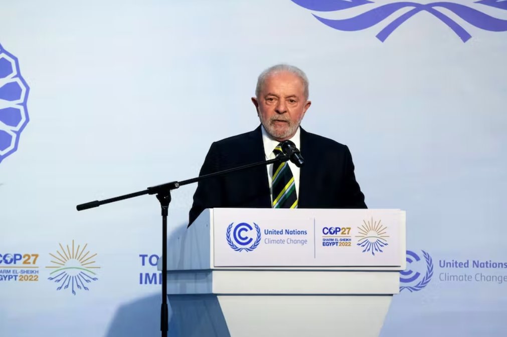 巴西盧拉說亞馬遜雨林對全球氣候安全至關重要