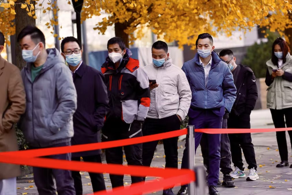 北京報告11月16日有172例有癥狀、262例無癥狀COVID病例