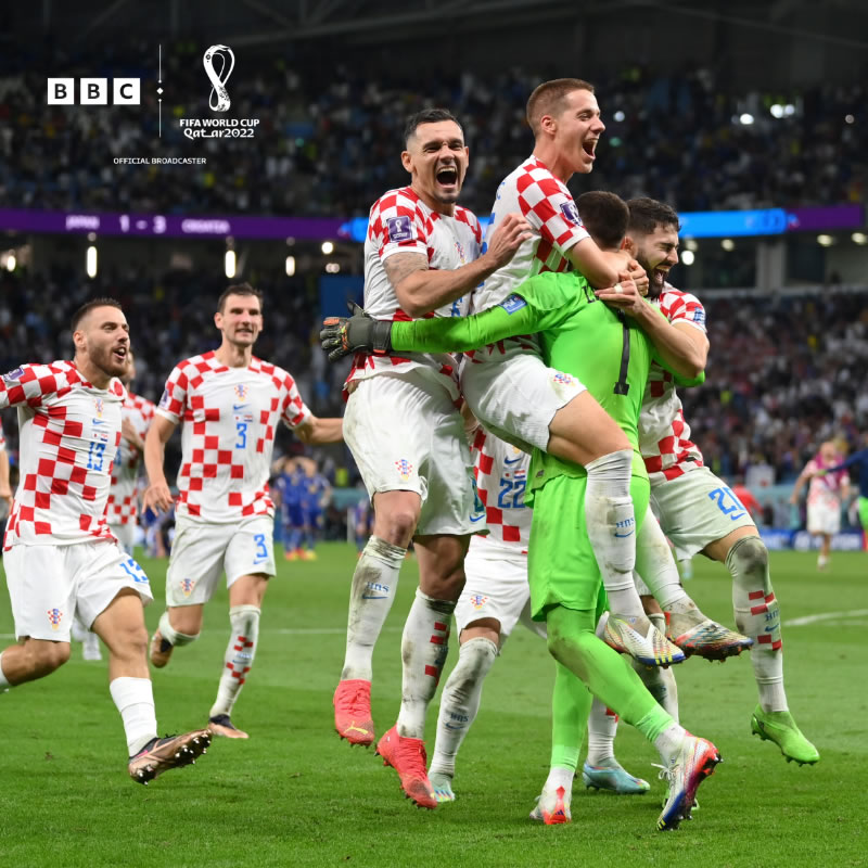 日本點球戰2-4負克羅地亞