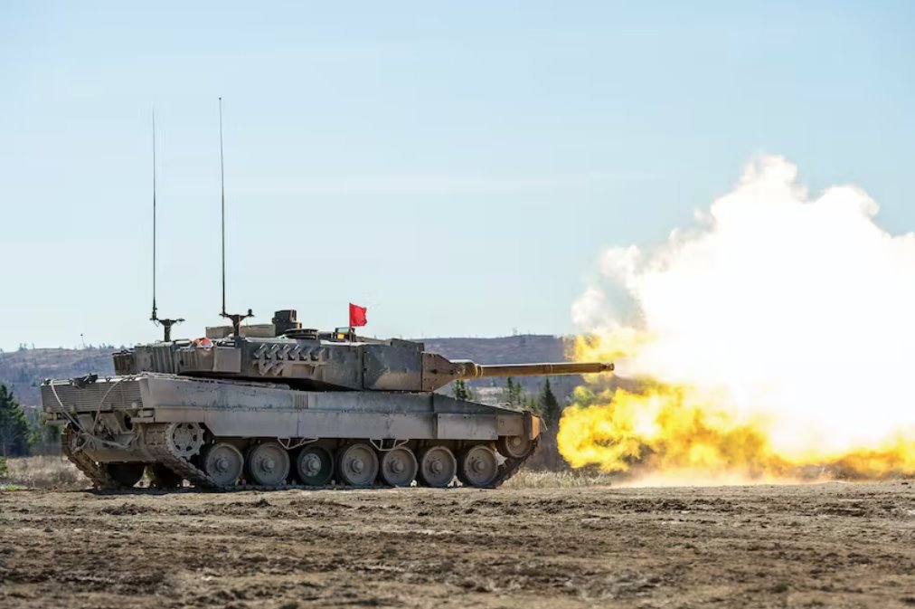 烏克蘭從歐洲獲得坦克后遭遇俄羅斯導彈襲擊