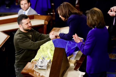 美國(guó)副總統(tǒng)哈里斯將在慕尼黑會(huì)議上制定援助烏克蘭