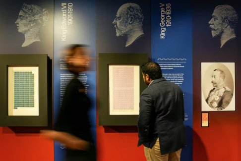 印有查爾斯國(guó)王形象的新英國(guó)郵票亮相