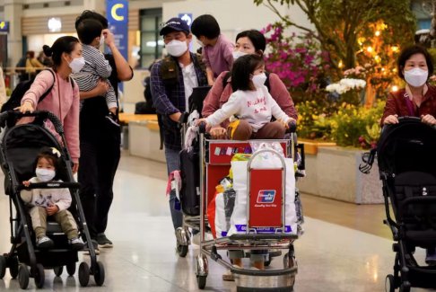 中國將于2月18日起恢復對韓國人簽發短期簽證