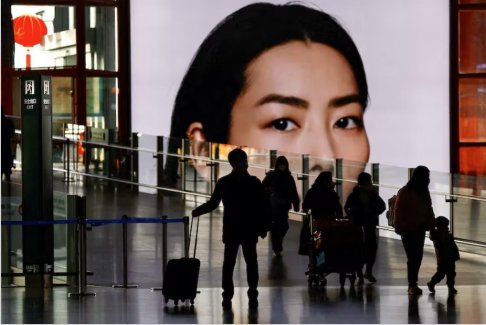 兩個月中國出入境人次近4000萬人次