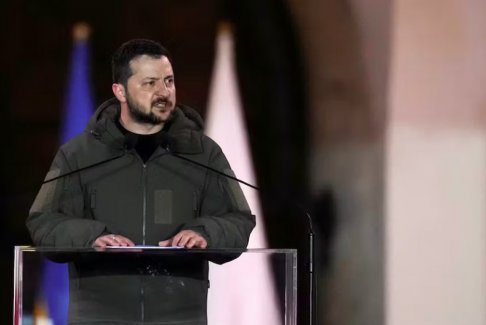 澤連斯基說波蘭將幫助組建聯盟向烏克蘭提供戰機