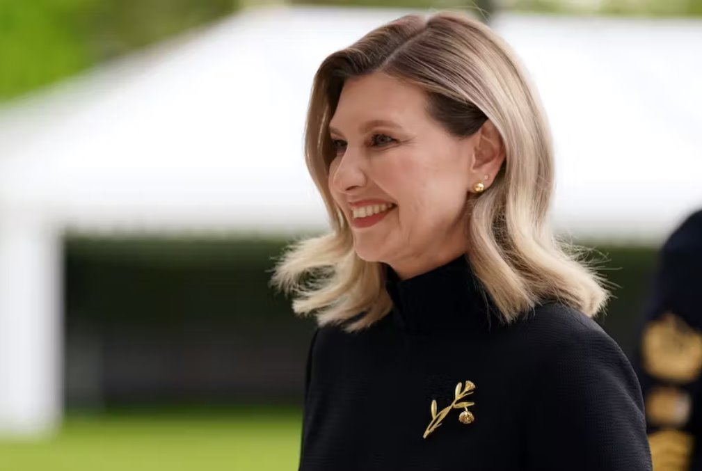 烏克蘭第一夫人請求韓國提供非致命軍事援助