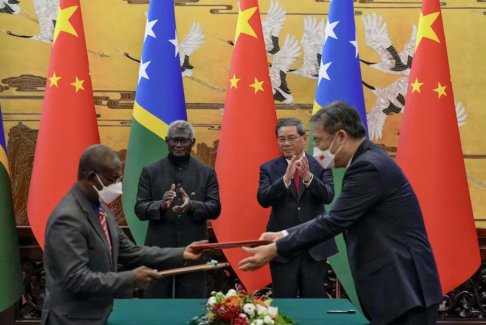 所羅門(mén)群島總理從北京回國(guó)稱澳大利亞“不睦”