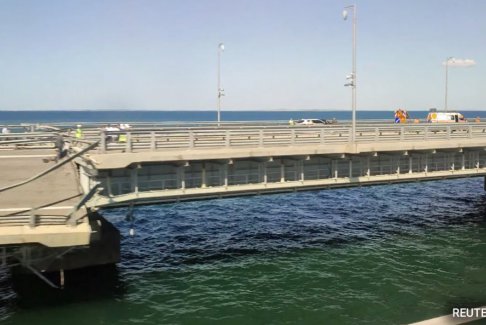 澤連斯基稱克里米亞大橋是一個軍事目標