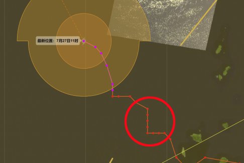 臺風(fēng)杜蘇芮路徑拐了個直角