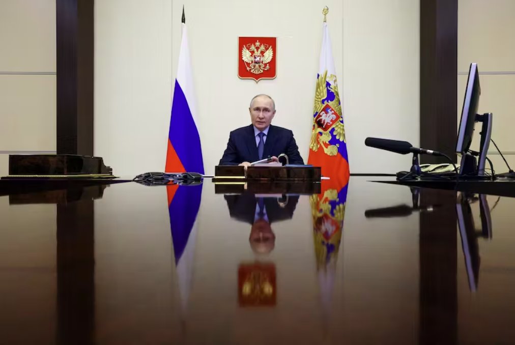 普京稱俄羅斯面臨巨大經濟挑戰必須控制通脹