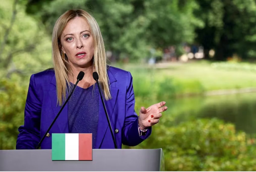 意大利總理梅洛尼認為歐盟在移民問題上趨同