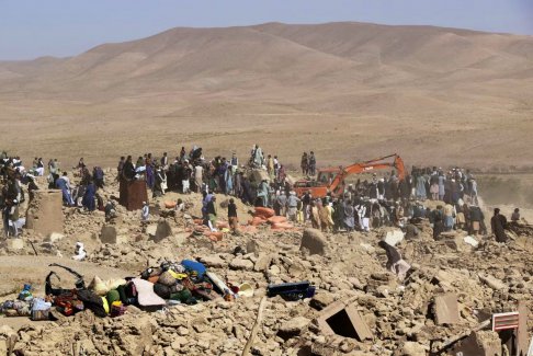 聯合國和多個國家承諾在大地震后向阿富汗提供援助