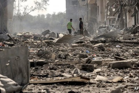 以色列與哈馬斯戰爭爆發巴以沖突升級帶來的破壞和