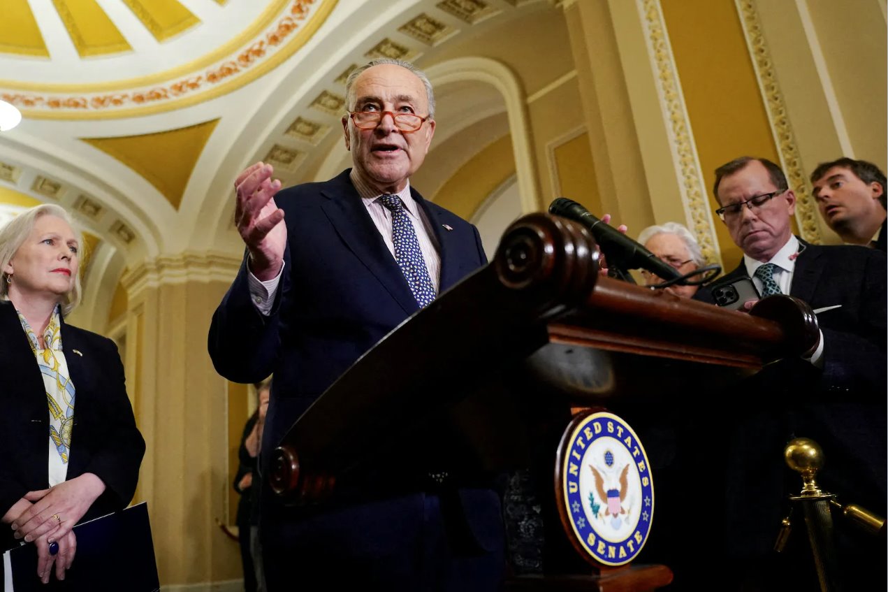 美國(guó)參議院民主黨高層受到眾議院共和黨資助法案的鼓舞