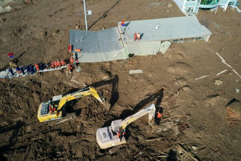 中國十年來最嚴重地震后找到的最后尸體