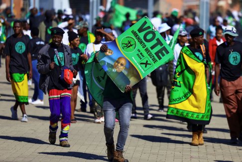  南非新政黨目標是在5月29日的選舉中贏得議會多數席
