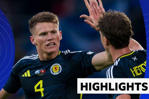 蘇格蘭1-1瑞士戰平 仍有出線希望