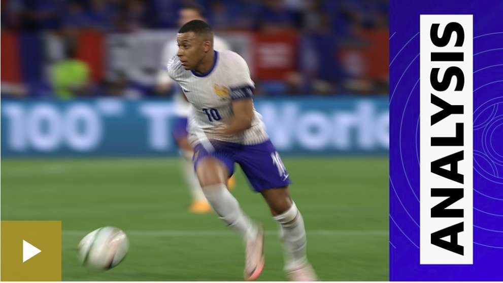 姆巴佩的夜晚以嚴重受傷和黃牌結束