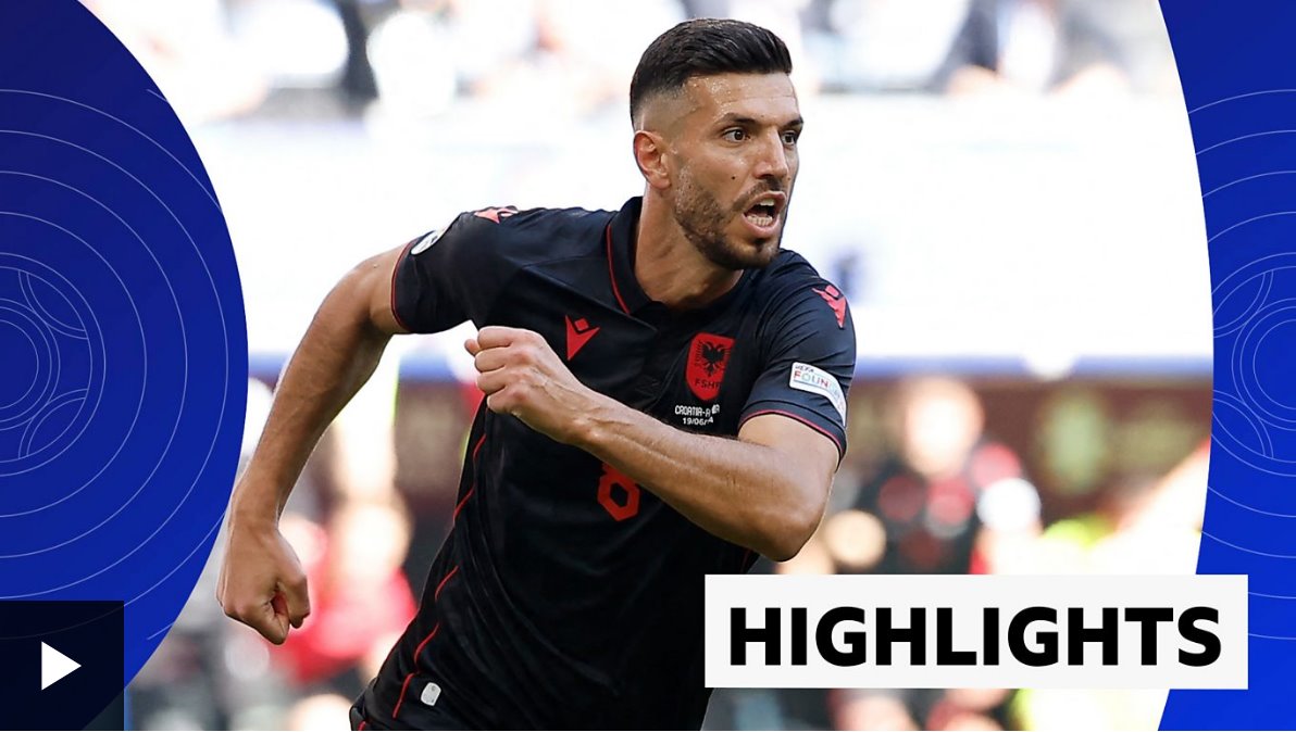 阿爾巴尼亞在最后時刻進球,與克羅地亞戰平