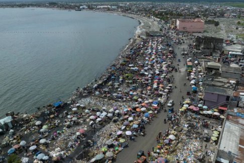 海地角船只起火造成至少40名移民死亡