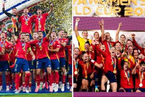 西班牙球隊稱霸足壇 西班牙再奪男足奧運金牌