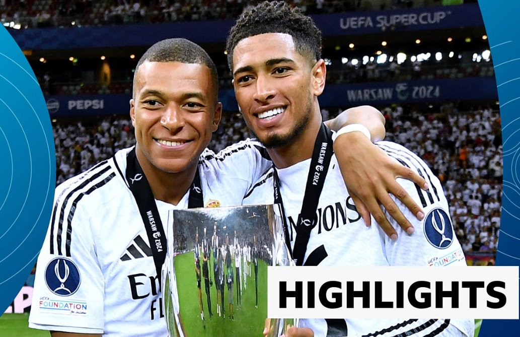 皇馬奪得歐洲超級杯冠軍