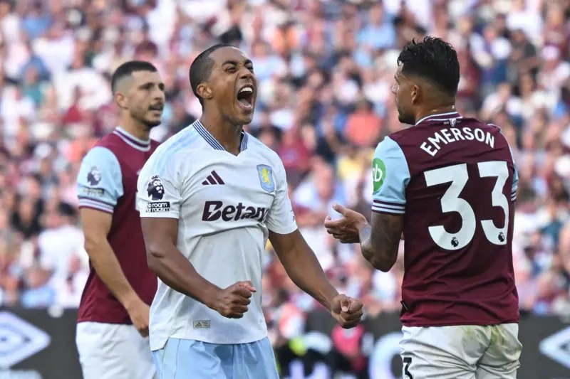 西漢姆聯1-2阿斯頓維拉