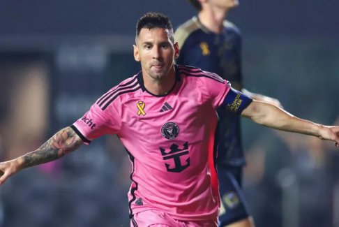 梅西傷愈復出 四分鐘內梅開二度