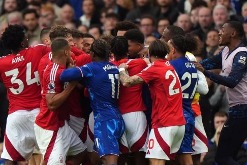 英超聯賽切爾西1-1諾丁漢森林