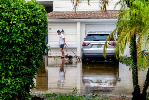 颶風米爾頓在佛羅里達州造成嚴重影響