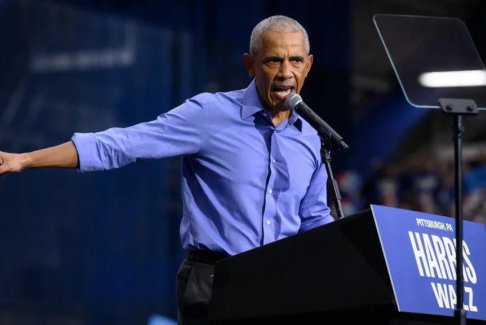奧巴馬登場為哈里斯拉票并批特朗普