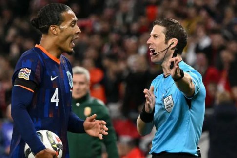 歐洲國家聯賽匈牙利1-1荷蘭