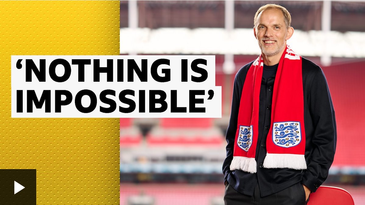 &ldquo;在體育運動中沒有什么是不可能的&rdquo;&mdash;&mdash;新英格蘭主帥托馬斯&middot;圖赫爾告訴BBC的丹&middot;羅恩