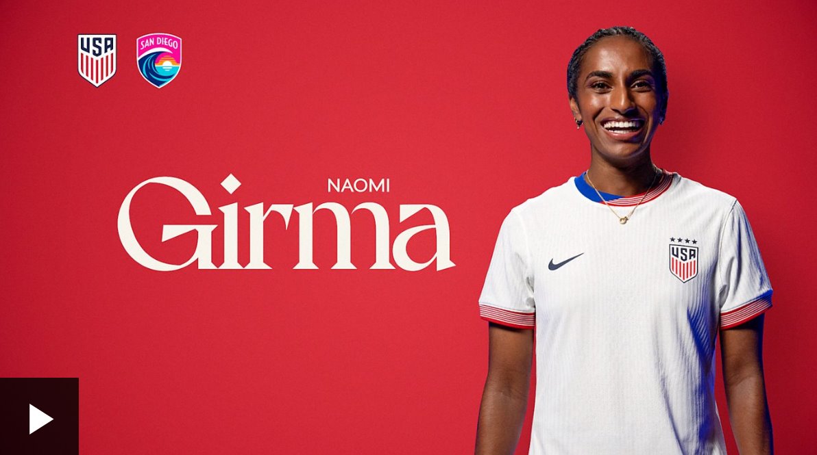 2024年度女子足球運動員：娜奧米&middot;吉爾瑪(NaomiGirma)