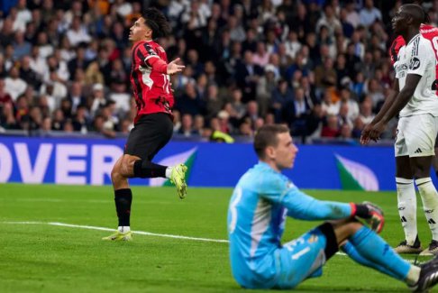 歐洲冠軍聯賽皇家馬德里1-3AC米蘭