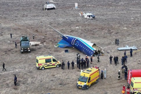 阿塞拜疆航空公司的飛機可能被俄羅斯“意外”射擊