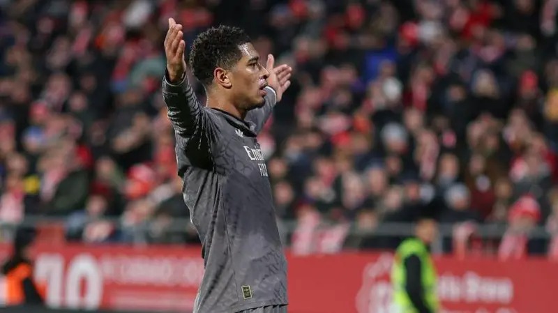 裘德&middot;貝靈厄姆本賽季的五個進球全部發生在過去一個月