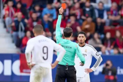 西班牙甲級(jí)聯(lián)賽奧薩蘇納1比1皇家馬德里