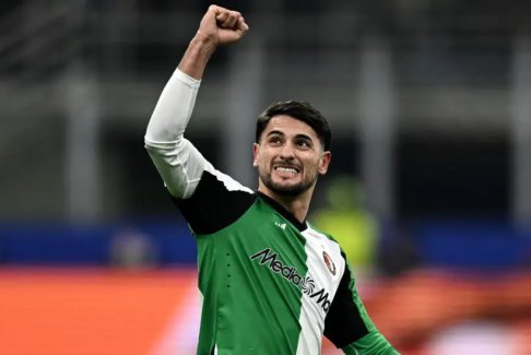 歐洲冠軍聯賽淘汰賽附加賽AC米蘭1比1費耶諾德