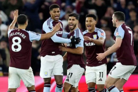 英超聯賽阿斯頓維拉2比1切爾西